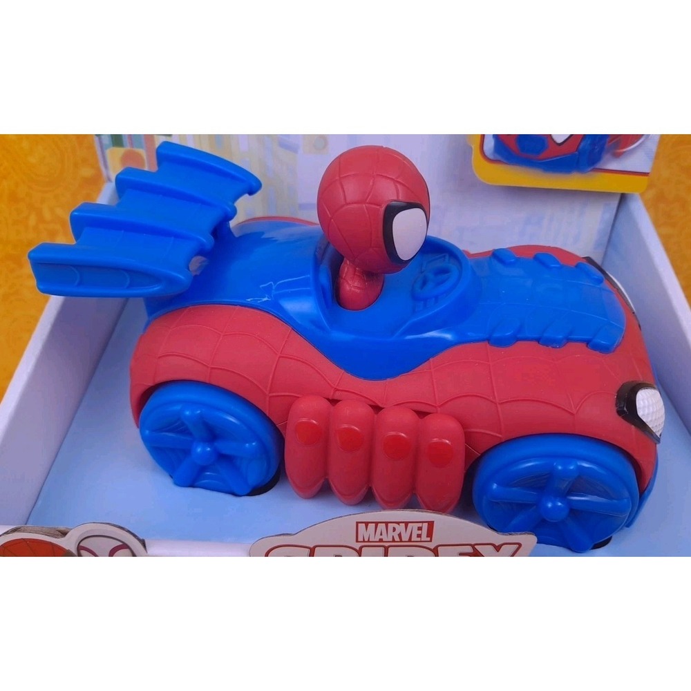 Disney Jr. Marvel Spidey And His Amazing Friends- Web Action Speedsters Spidey - Picture 2 of 9